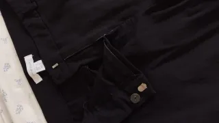 Pantaloni da abito neri da donna