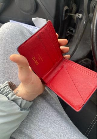 Portafoglio Louis Vuitton Marrone NBA