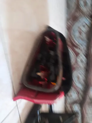 Retrovisor y volante coche