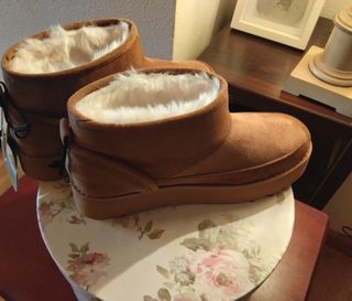 Botas Parfois Ante Borreguito Talla 39