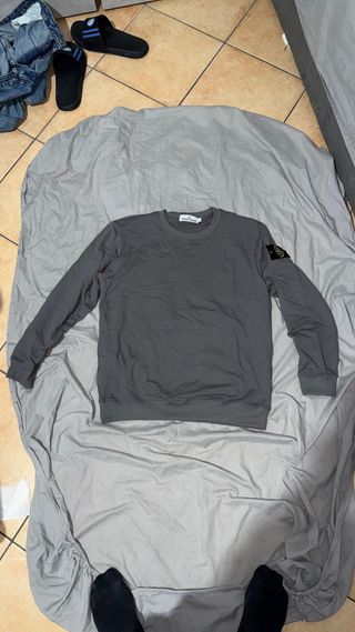 Felpa Stone Island Grigia