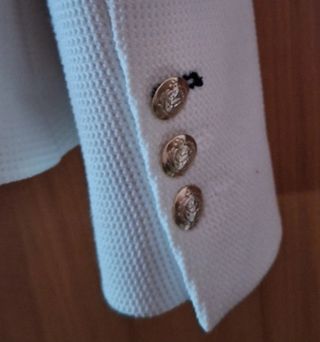 Giacca Zara panna come nuova