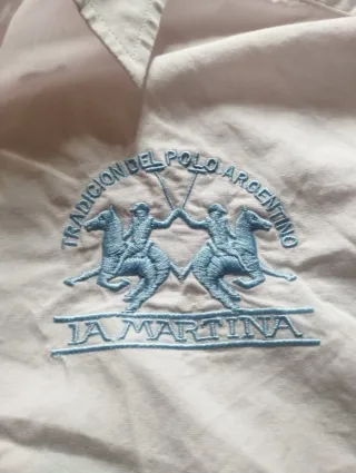 Camisa La Martina Rosa Talla L