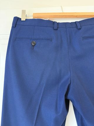 Traje Zara Azul Talla M