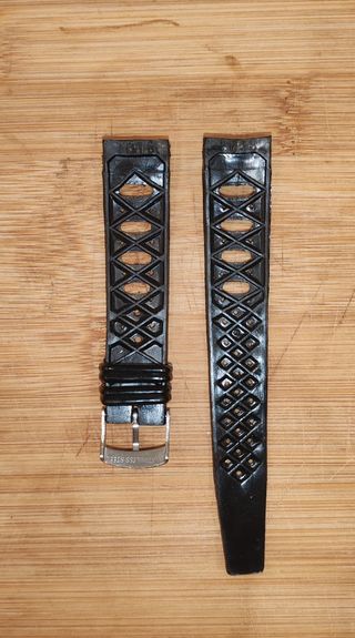 Cinturino vintage Tropic 18mm fori ovali