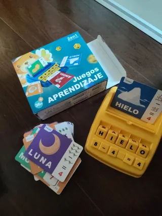 Juego Educativo 2 en 1. Números y letras