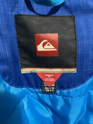 Chaqueta Quiksilver Azul Verde Naranja Roja