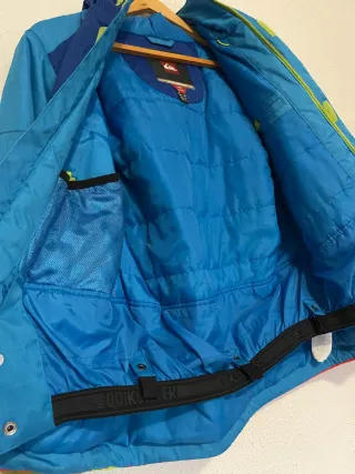 Chaqueta Quiksilver Azul Verde Naranja Roja