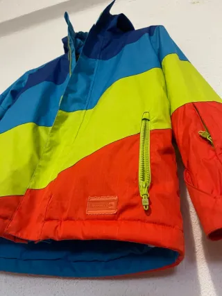 Chaqueta Quiksilver Azul Verde Naranja Roja