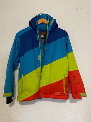 Chaqueta de esquí multicolor