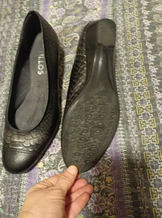 Zapato Pitillos Negros Mujer Cómodos