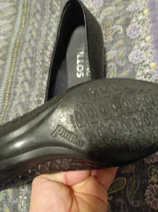 Zapato Pitillos Negros Mujer Cómodos