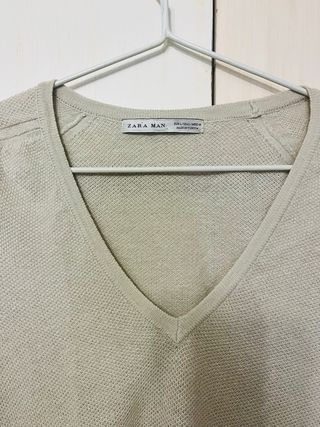 Jersey Zara Beige Talla L