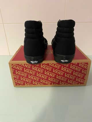 Zapatillas Vans Negras Hombre