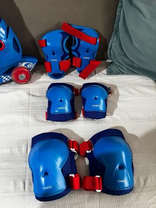 Patines ajustables Oxelo Play3 azul T34-36