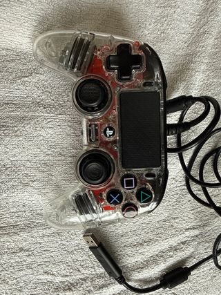 Mando transparente para PS4