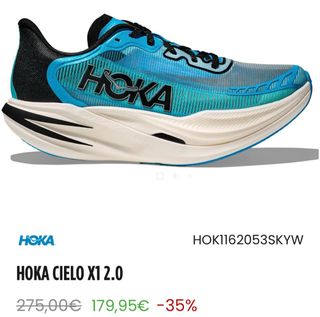 Hoka Cielo X1 2.0 Azul/Negro