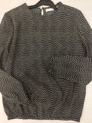 Blusa Sfera Talla S Estampada Manga Larga