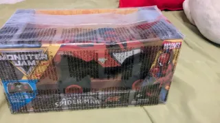 Monster Jam Spiderman RC Coche Teledirigido