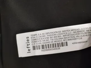 Bolso de hombro negro