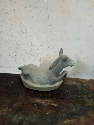 LIQUIDACIÓN 2026 Burro de resina para Belén