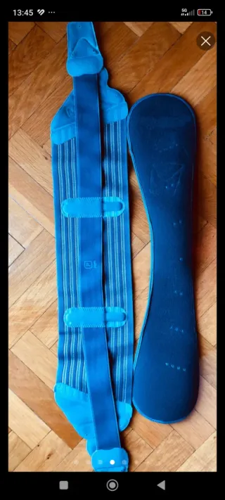 Faja de embarazo azul