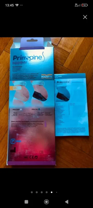 Faja de embarazo azul