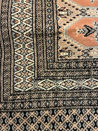 Alfombra Persa Beige y salmon