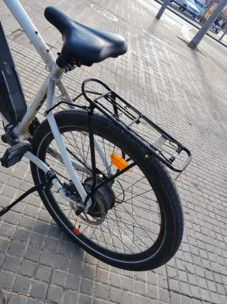 Bicicleta Eléctrica Gris