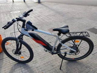 Bicicleta Eléctrica Gris