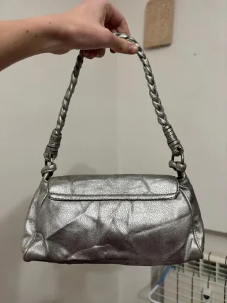 Borsa Guess vintage argento