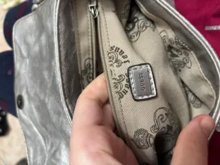 Borsa Guess vintage argento