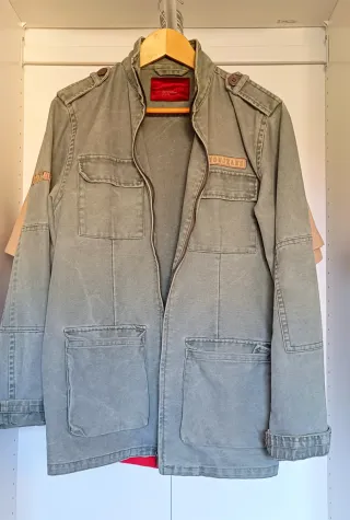 Chaqueta verde unisex talla 3