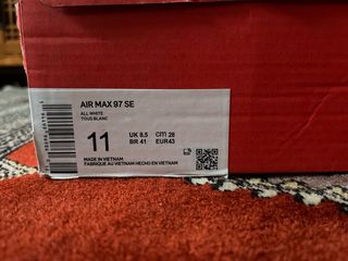 Nike Air Max 97 Plata/Blanco