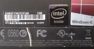 Tablet Asus 8 Windows 10 Nero