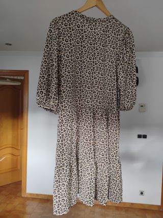 Vestido Primark Animal Print Talla S