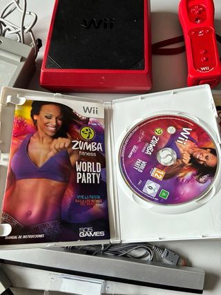 mini Wii con juegos Zumba y Big Brain Academy