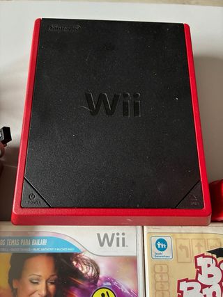 mini Wii con juegos Zumba y Big Brain Academy