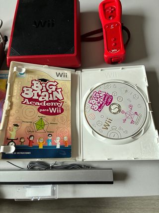 mini Wii con juegos Zumba y Big Brain Academy