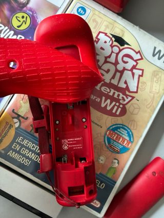 mini Wii con juegos Zumba y Big Brain Academy