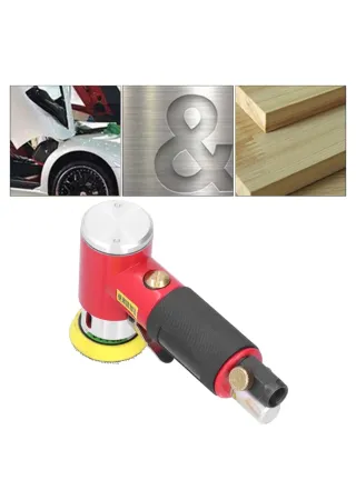 Lijadora Neumática Orbital Roja