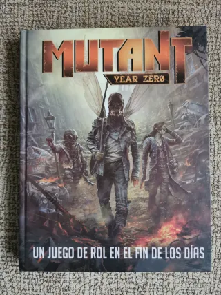 Libro rol Mutant year zero NUEVO