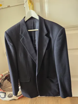 Chaqueta americana azul marino Talla 50