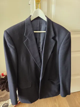 Chaqueta americana azul marino Talla 50
