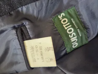 Chaqueta americana azul marino Talla 50