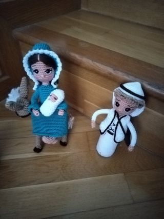 Belén amigrumi artesanal