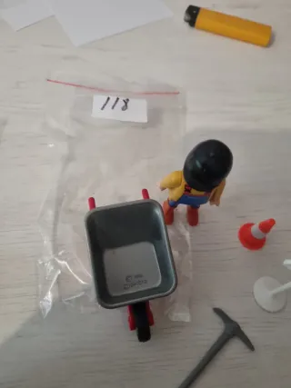 Playmobil obra con accesorios