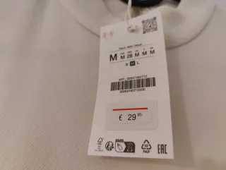 Vestido midi Zara Talla M