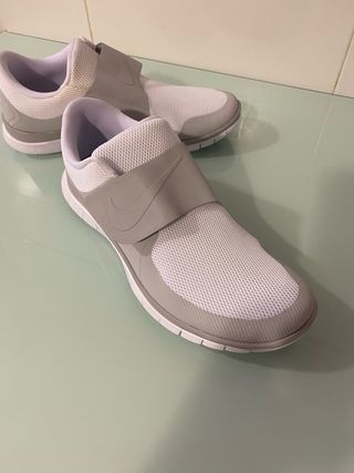 Zapatillas Nike Hombre Gris y Blanco