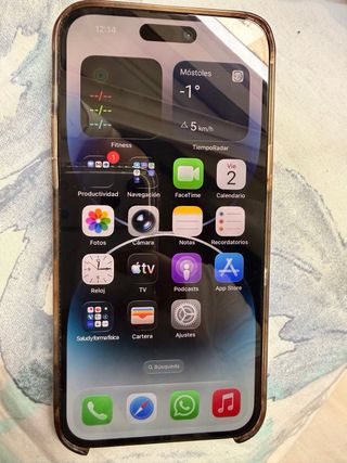 iPhone 14 Pro Max Gris/Plata